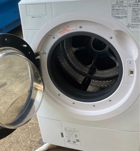 最安値?2021年購入TOSHIBAドラム式洗濯機　ヒートポンプ　TW-117V9 配達無料！