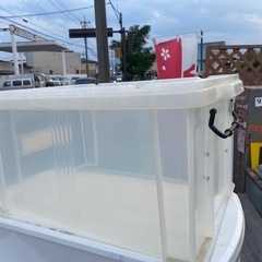 クリアケース箱型　一個　の画像