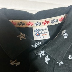 ALPHA INDUSTRIES ポロシャツ　タンクトップの画像