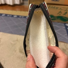 布製ネコ柄ペンケースの画像