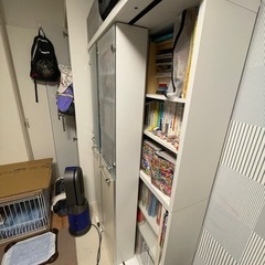本棚　白　の画像