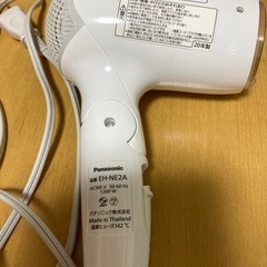 ヘアドライヤー　Panasonic Ionity EH-NE2A　の画像