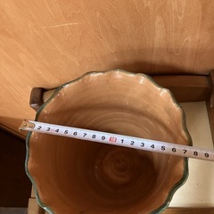 【美品】陶器鉢 　鉢カバー　プランター　ビンテージ　アンティークの画像