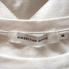AMERICAN HOLIC 白Tシャツ　8月処分の画像