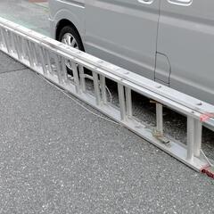 中古2連はしご 7m31cm Pica EX-70 ピカコーポレーション 塗装作業には使用していませんの画像