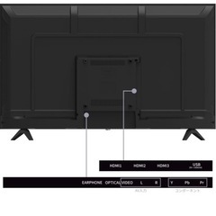 DMM.make 大型ディスプレイ モニター 43インチ 4K/HDR/HDMI・USB DKS-4K43DG6の画像