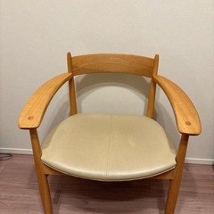 【商談中】【セット販売】北欧家具　柏木工　ダイニングテーブル&チェア1脚セット  の画像