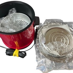 新品未使用品★タイガー/電気フライヤー★はやあげ/CFB-1000/レッドの画像