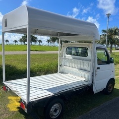スズキキャリー！構想案通りにDIY！脱着可能FRPルーフ！骨組みフレームのみ！の画像