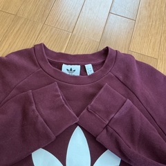 🌻アディダス えんじトレーナー　Mサイズ　メンズ🌻の画像