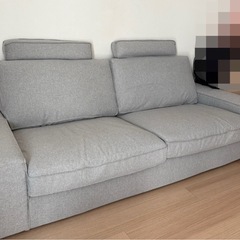 【IKEA】KIVIK シーヴィク 3人掛けソファ　ヘッドレスト付き の画像