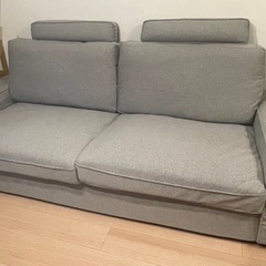 【IKEA】KIVIK シーヴィク 3人掛けソファ　ヘッドレスト付き の画像