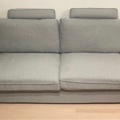 【IKEA】KIVIK シーヴィク 3人掛けソファ　ヘッドレスト付き の画像