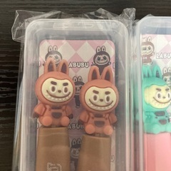 75🐰LABUBUラブブ。スプーンフォークセット1つ¥750の画像