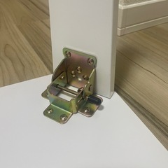 白いテーブル ニトリ 机 折りたたみ可能の画像