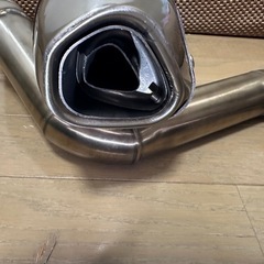 ステンレス製 マフラーセット サイレンサー付きの画像