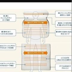 イオン　ホームコーディ　枕　まるごと支えるマットレスピロー　専用カバー付きの画像
