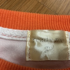 🌻 オレンジトレーナー　大きめレディース　LL位あると思います🌻の画像