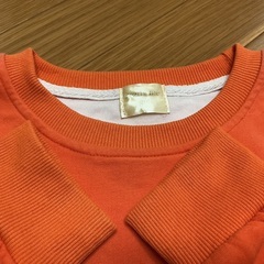 🌻 オレンジトレーナー　大きめレディース　LL位あると思います🌻の画像