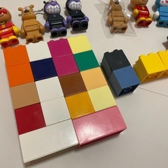 アンパンマン　ブロック遊び
の画像