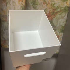 ニトリ　洗面台下整理ボックスハーフタイプ(3つ)の画像
