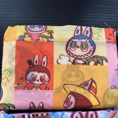 76🐰LABUBUラブブ。大きめエコバッグ1つ¥720の画像