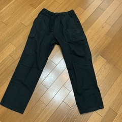 🌻コンバース　綿　黒パンツ　Mサイズ　ウエストゴム　白長Tおまけ🌻の画像