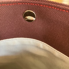 【ハンドメイド】帆布トートバッグ 0821未使用に近いの画像