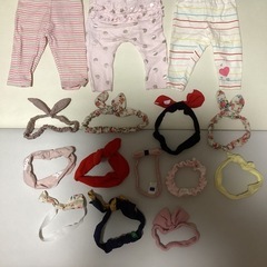 70cm夏 女の子 85点 ブレンド品あり 可愛い服多数の画像