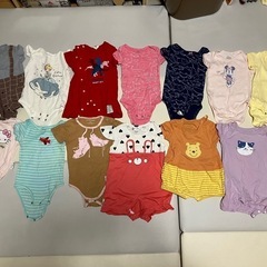 70cm夏 女の子 85点 ブレンド品あり 可愛い服多数の画像