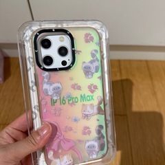 可愛いiphone16promaxケースの画像