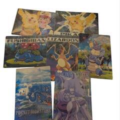 非売品}初期ポケモン下敷き13枚＋1枚セットの画像
