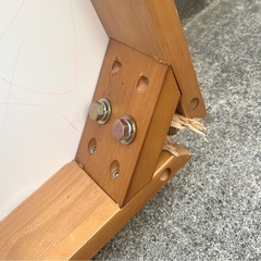 【テーブル天板のみ（脚なし）】DIY・交換用に！ホワイト×木目の画像