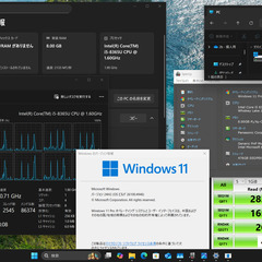 Intel Core i5 8365U MVMe512GB RAM8GB Windows 11 Pro ジャンク(Motherboard CFSV8)1kg未満 軽量高性能モデルの高速化仕様の画像