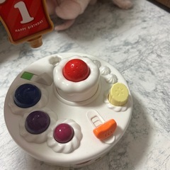 ベネッセ　しまじろう　ケーキ　1歳　お誕生日ケーキ　おもちゃの画像