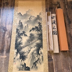 掛け軸　4本　の画像