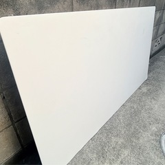 【テーブル天板のみ（脚なし）】DIY・交換用に！ホワイト×木目の画像