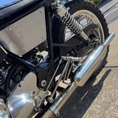 w650バックステップ、セパハンの画像