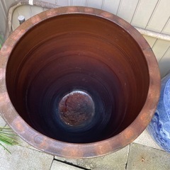 長期保管品　大谷焼き　大鉢　味噌作り　色々用途の画像