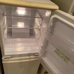 【9月まで】SHARP 冷蔵庫　動作確認済みの画像