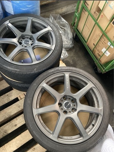 ホイール　タイヤ　4本セット　WORK EMOTION　ワーク エモーション　235/40R18 18インチ