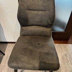 ダイニングチェア4脚　回転式　の画像