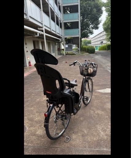 YAMAHAアシスト自転車　ほぼ新品　チャイルドシート付き