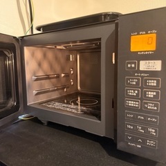 美品冷蔵庫レンジセットの画像