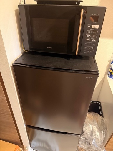 美品冷蔵庫レンジセット