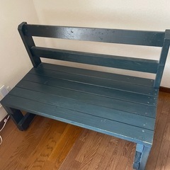 ウッドベンチの画像