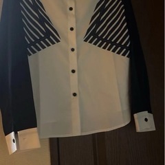 おしゃれなストライプ柄新品の画像
