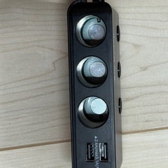 JAPAN AVE. 3連ソケット USBポート付きの画像