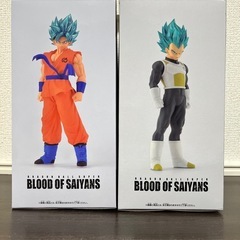 ドラゴンボール超　BLOOD OF SAIYANS 孫悟空　ベジータ　2体セットの画像