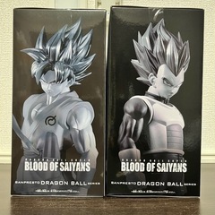 ドラゴンボール超　BLOOD OF SAIYANS 孫悟空　ベジータ　2体セットの画像
